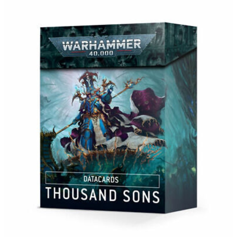 Games Workshop - Warhammer 40K - (9th Edition) Data cards - Thousand Sons - 43-21 - OUT OF PRINT