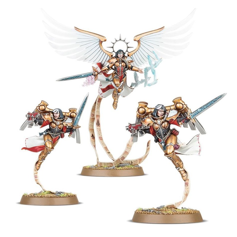 Games Workshop - Warhammer 40K - Adepta Sororitas - Celestine the Living Saint - 52-58