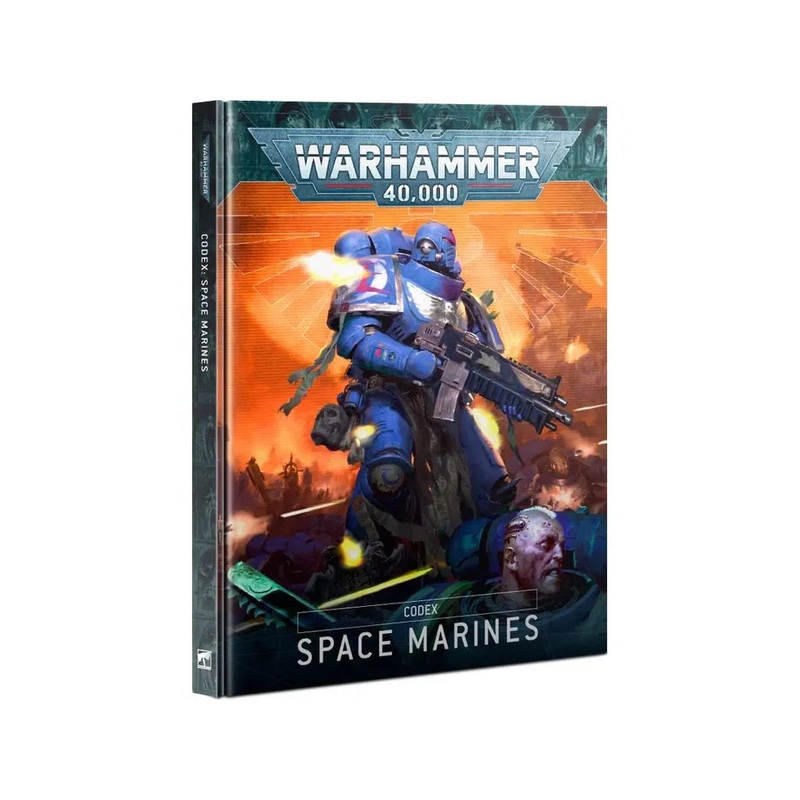 Games Workshop - Warhammer 40K - Codex - Space Marines - 10th Edition - Hardcover - 48-01