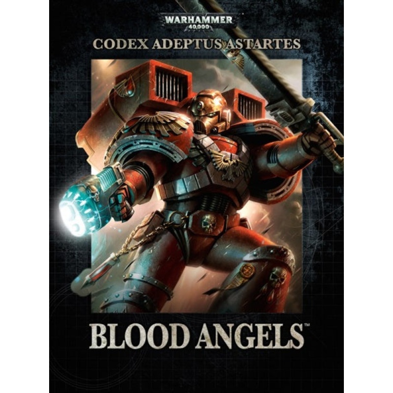 Games Workshop - Warhammer 40K - Codex - Space Marines - Blood Angels - 7th Edition Hardcover - WH0029