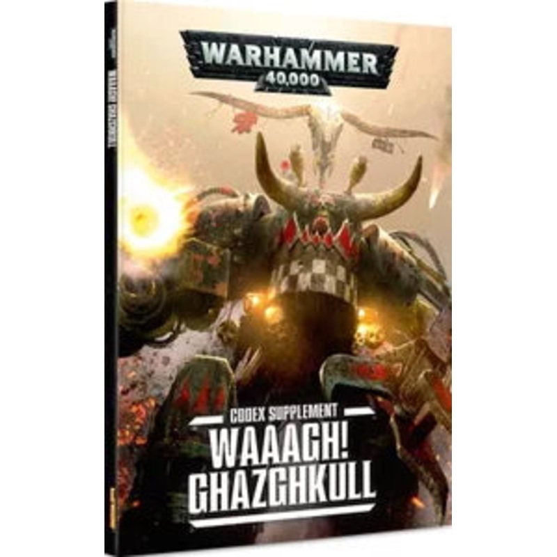 Games Workshop - Warhammer 40k - Orks Codex Suppliment - Waaagh! Ghazghkull - 7th Edition Hardcover - WH0027