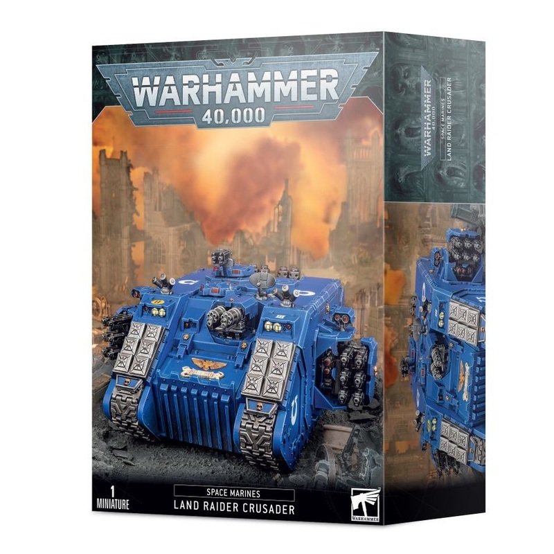 Games Workshop - Warhammer 40K - Space Marines - Land Raider Crusader - 48-30