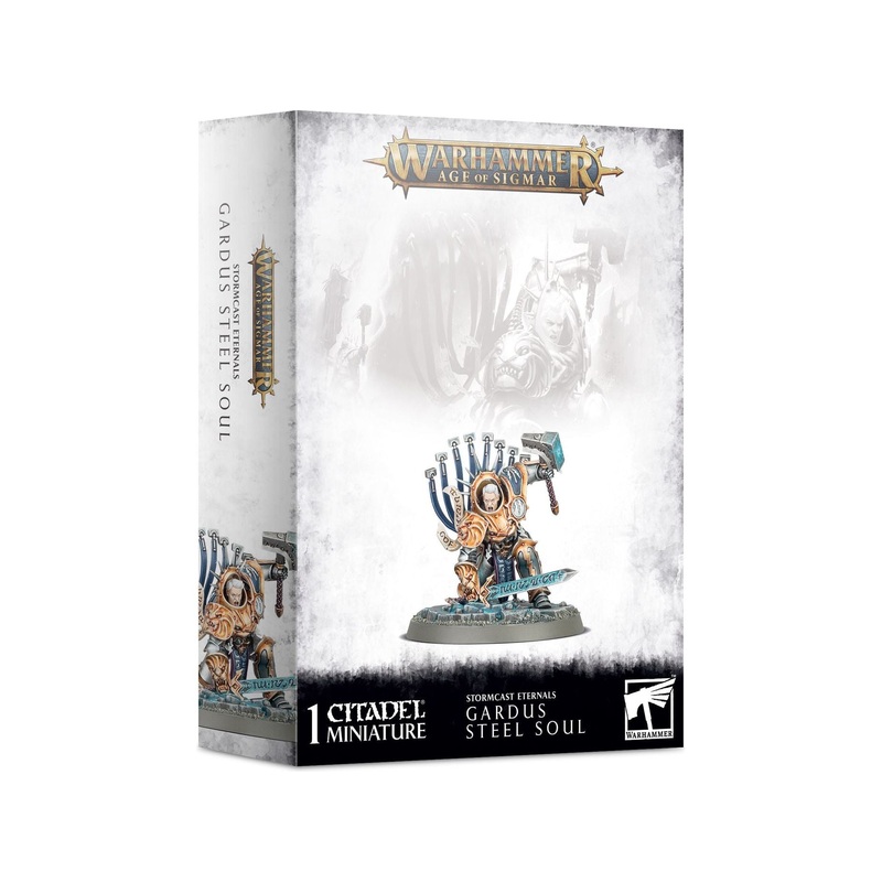 Games Workshop - Warhammer Age of Sigmar - Stormcast Eternals - Gardus Steel Soul - 96-44