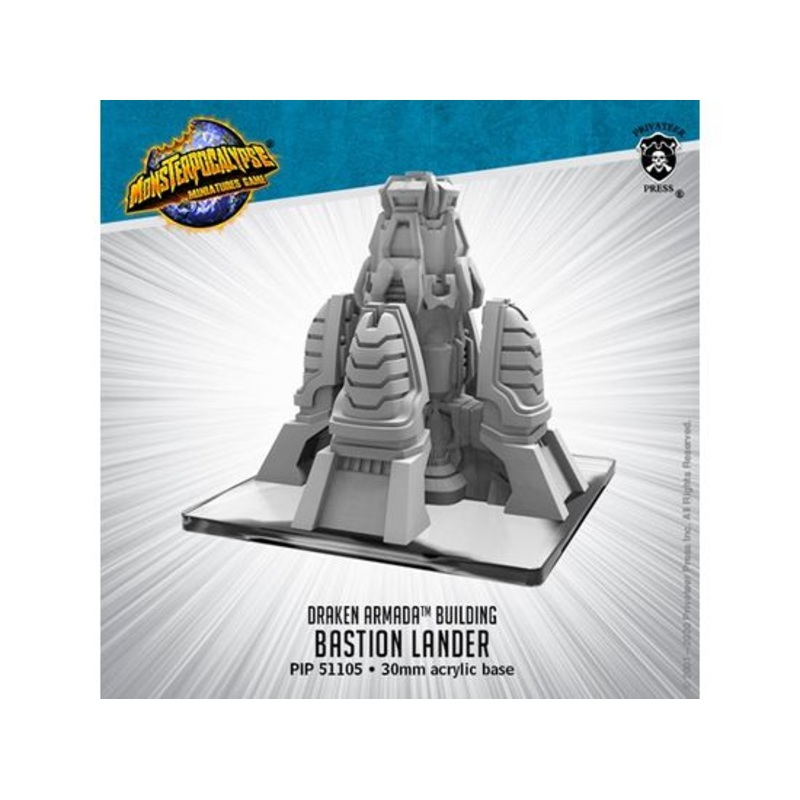 Privateer Press - Monsterpocalypse - Bastion Lander - Building Blister - PIP 51105