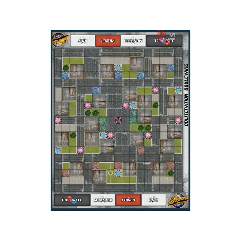 Privateer Press - Monsterpocalypse - Obliteration Boulevard - Playmat - PIP 51905