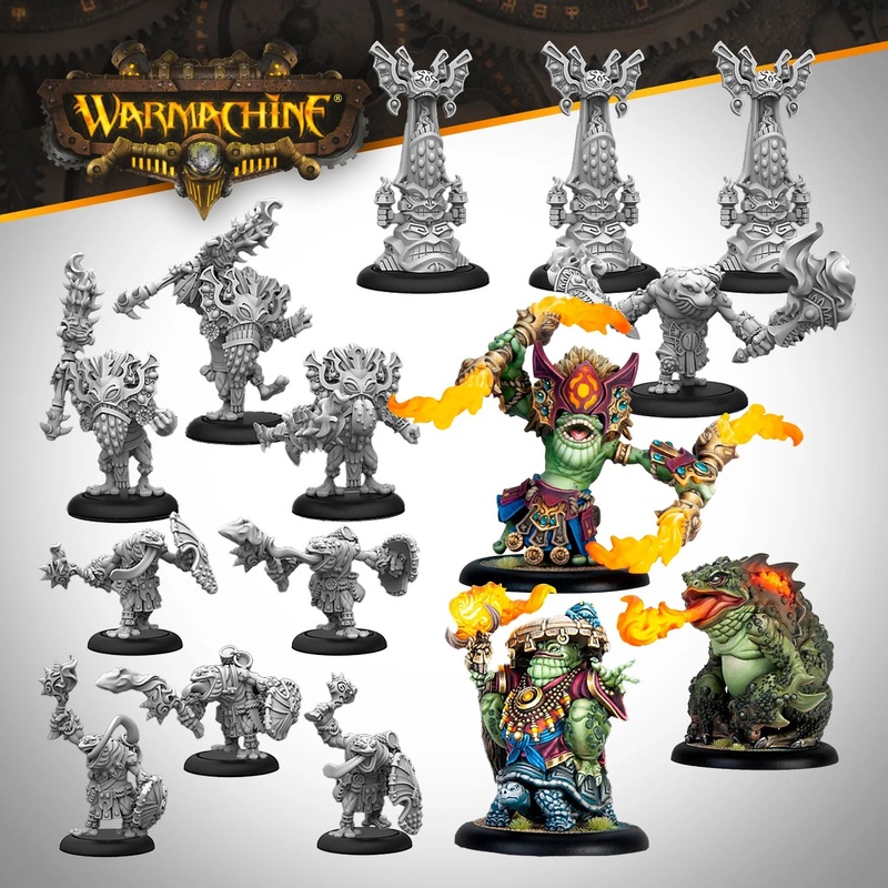 Privateer Press - Warmachine - MKIV - Fire Tongue Warriors - Southern Kriels - PIP 28040