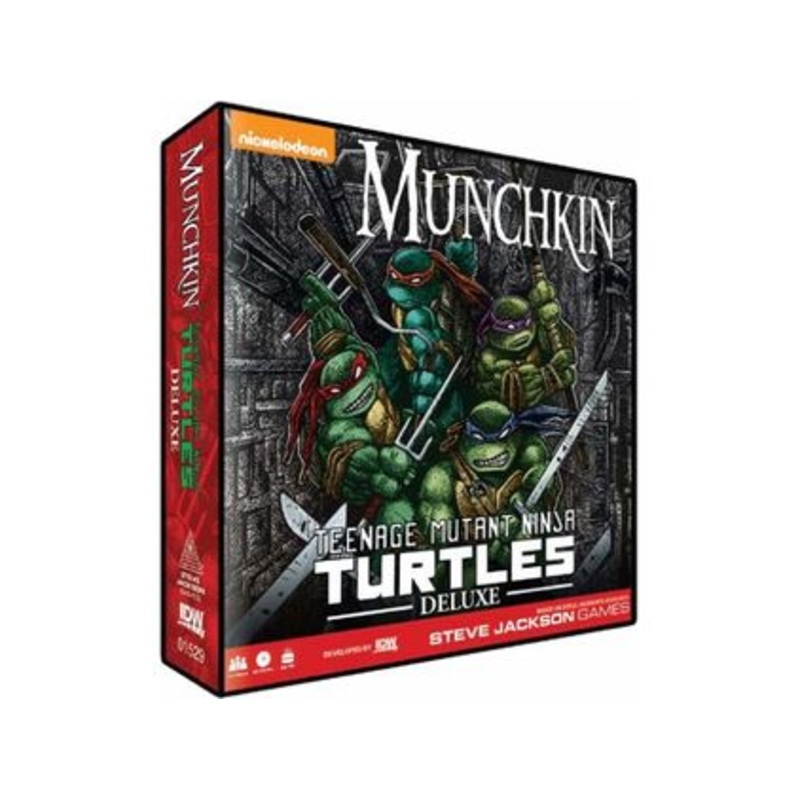 Steve Jackson Games - Munchkin - Teenage Mutant Ninja Turtles - Deluxe Edition