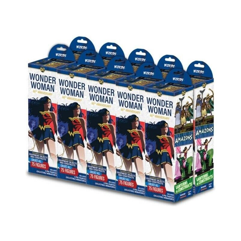 Wizkids - DC - HeroClix - Wonder Woman 80th - Booster Brick
