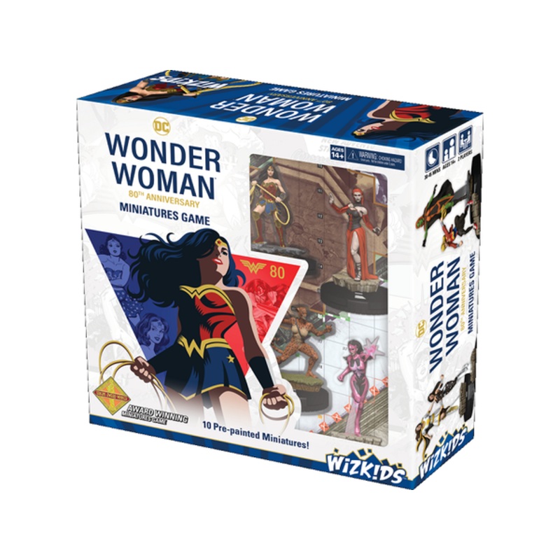 Wizkids - DC - HeroClix - Wonder Woman 80th - Miniatures Game