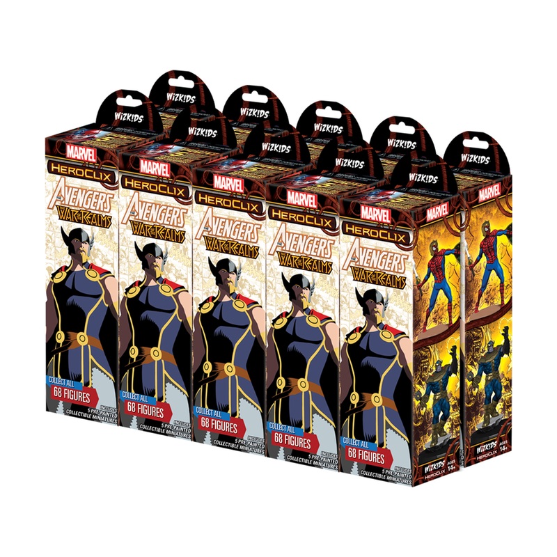 Wizkids - Marvel - HeroClix - Avengers War of the Realms - Booster Brick