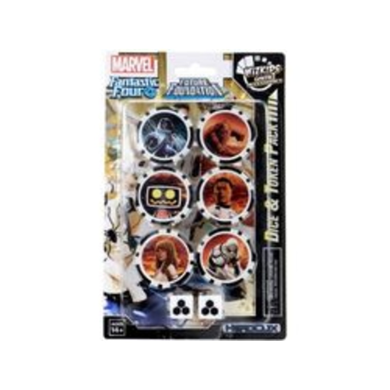 Wizkids - Marvel - HeroClix - Fantastic Four - Future Foundation - Dice and Token Pack