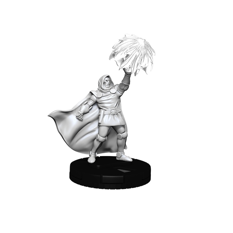 Wizkids - Marvel - HeroClix - Unpainted Miniatures - Deep Cuts - Fantastic Four - Dr. Doom - 84819