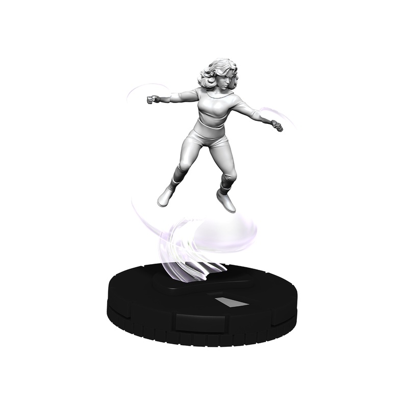 Wizkids - Marvel - HeroClix - Unpainted Miniatures - Deep Cuts - Fantastic Four - Invisible Woman - 84816