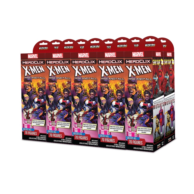 Wizkids - Marvel - HeroClix - X-Men Rise and Fall - Booster Brick