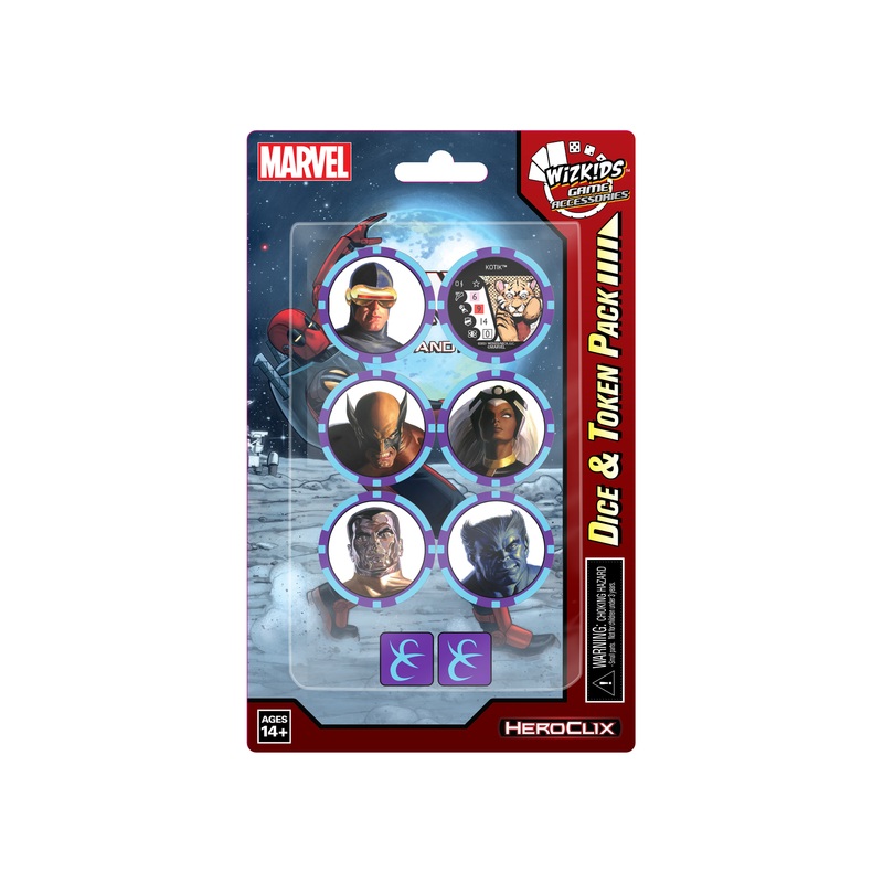 Wizkids - Marvel - HeroClix - X-Men Rise and Fall - Dice and Token Pack