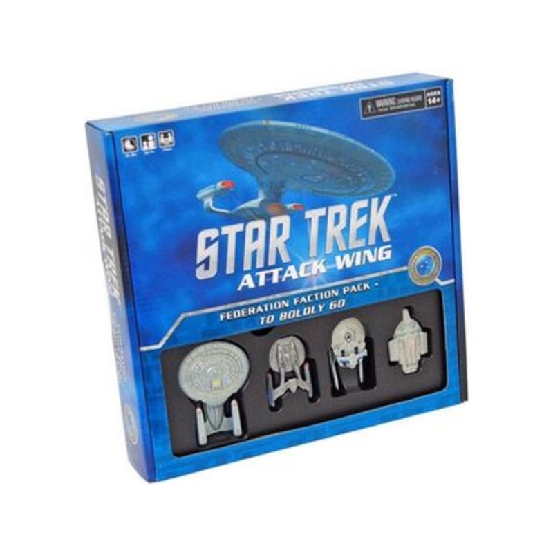 Wizkids - Star Trek Attack Wing - Federation Faction Pack - To Boldly Go