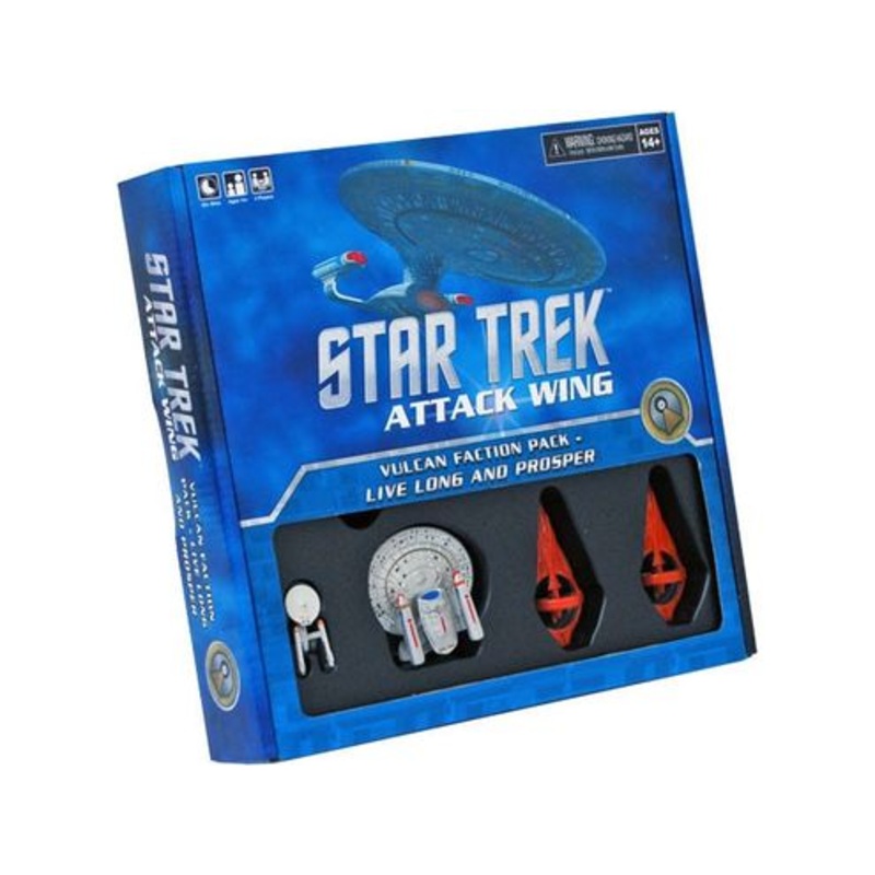 Wizkids - Star Trek Attack Wing - Vulcan Faction Pack - Live Long and Prosper