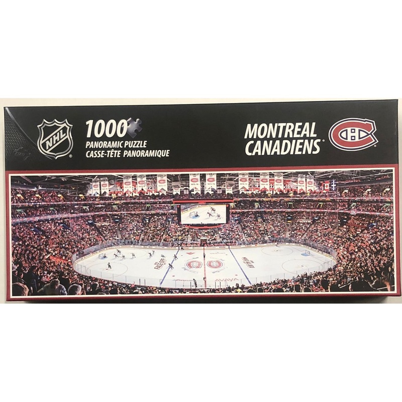 Masterpieces - Montreal Canadiens - 1000 Piece Panoramic Puzzle