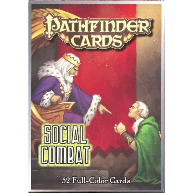 Paizo - Pathfinder - Social Combat Cards