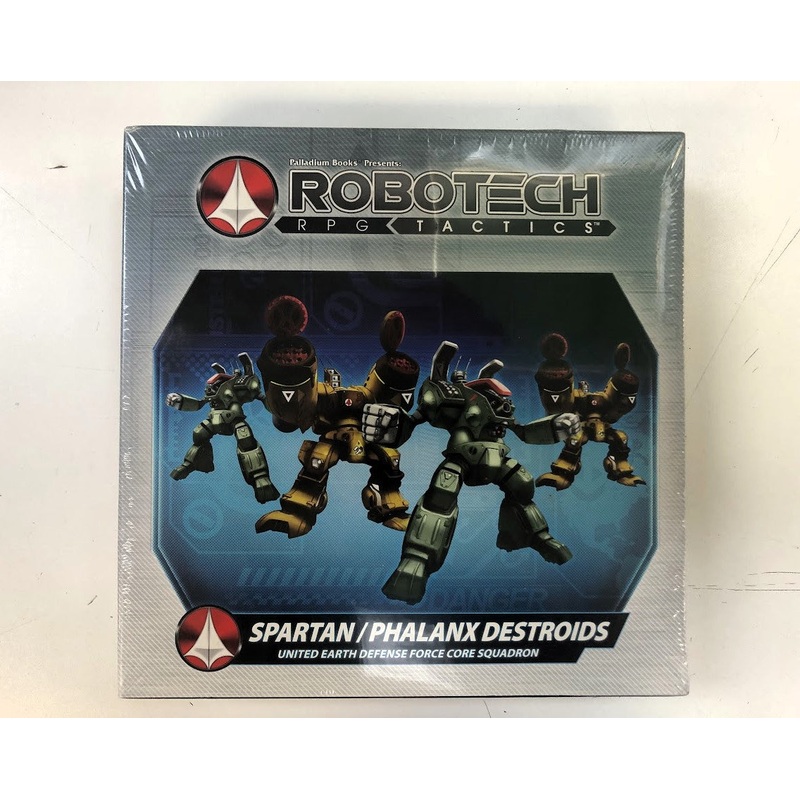 Palladium - Robotech Roleplaying Game - United Earth Defense Force Core Squadron - Spartan Phalanx Destroids - 55203