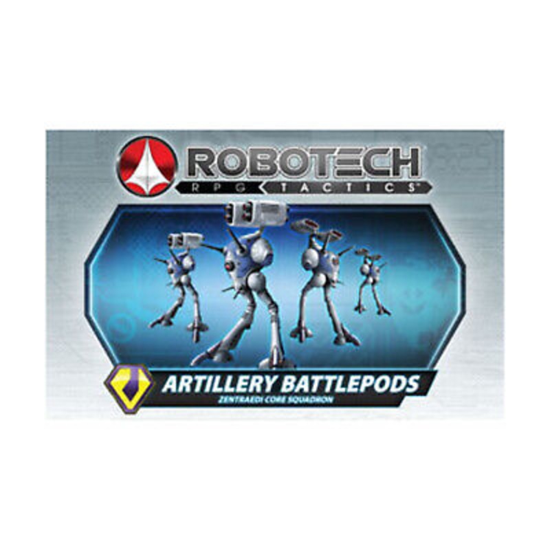 Palladium - Robotech Roleplaying Game -  Zentraedi Core Squadron - Artillery Battlepods - 55402