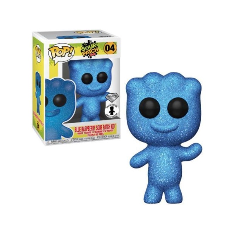 POP! - Ad Icons - Sour Patch Kids - Candy Blue Raspberry Sour Patch Kid (Glitter) - Diamond Collection Special Edition