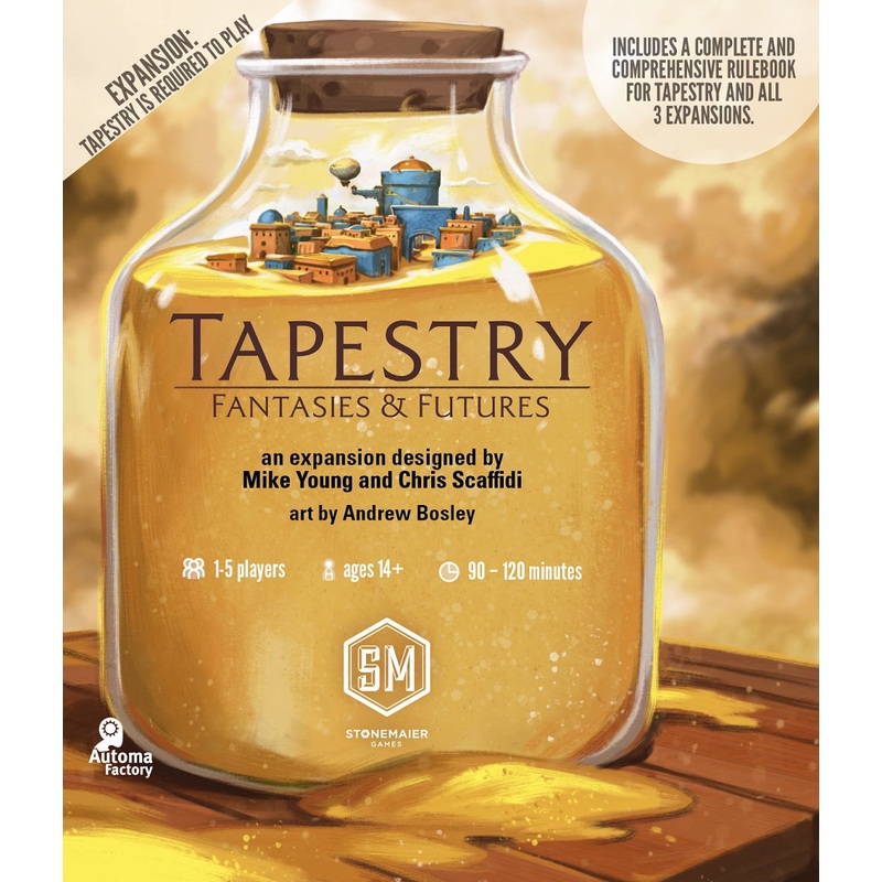 Stonemaier Games - Tapestry - Fantasies & Fixtures - Expansion