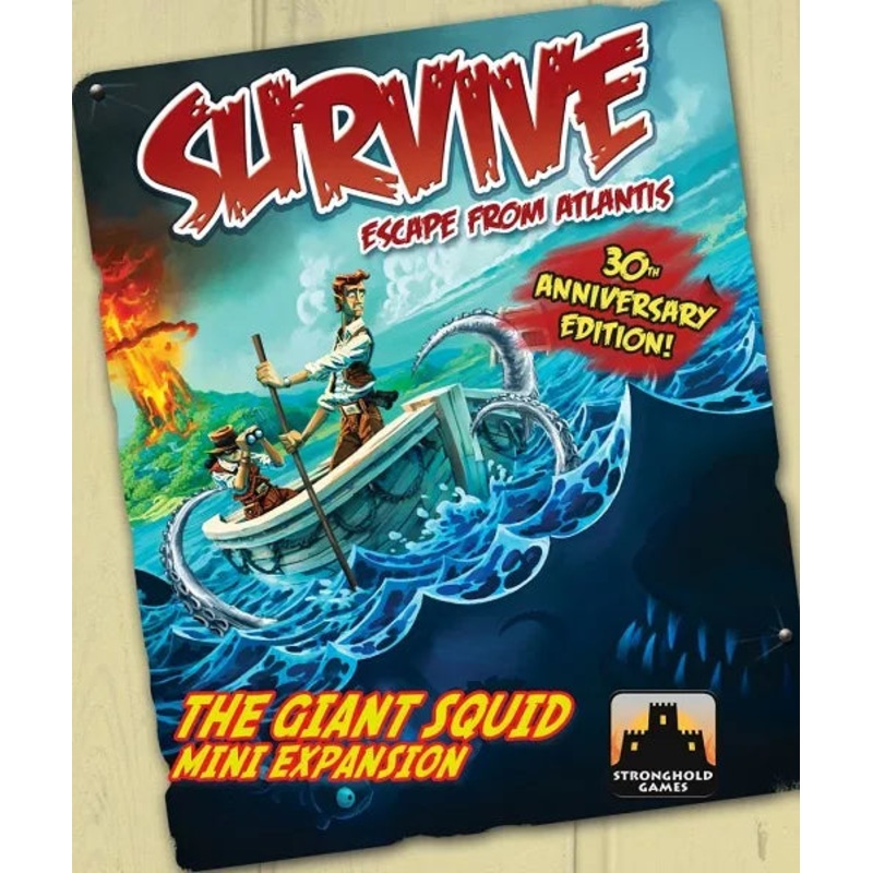 Stronghold Games - Survive - Escape From Atlantis! - Giant Squid Mini Expansion
