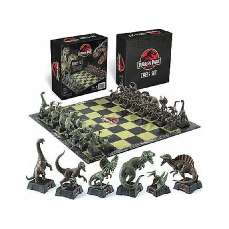 The Noble Collection - Jurassic Park - Chess Set