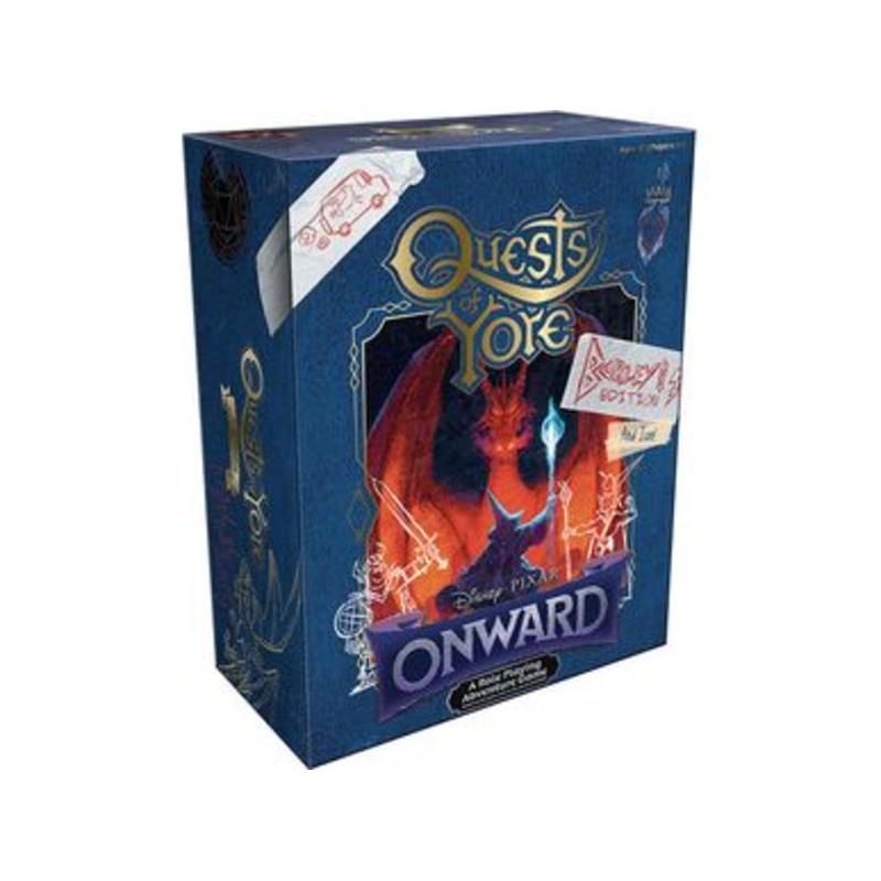 Usaopoly - Disney Pixar - Quest of Yore - Onward - Barley's Edition