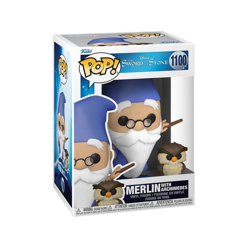 POP! - Movies - Disney - The Sword in the Stone - Merlin with Archimedes
