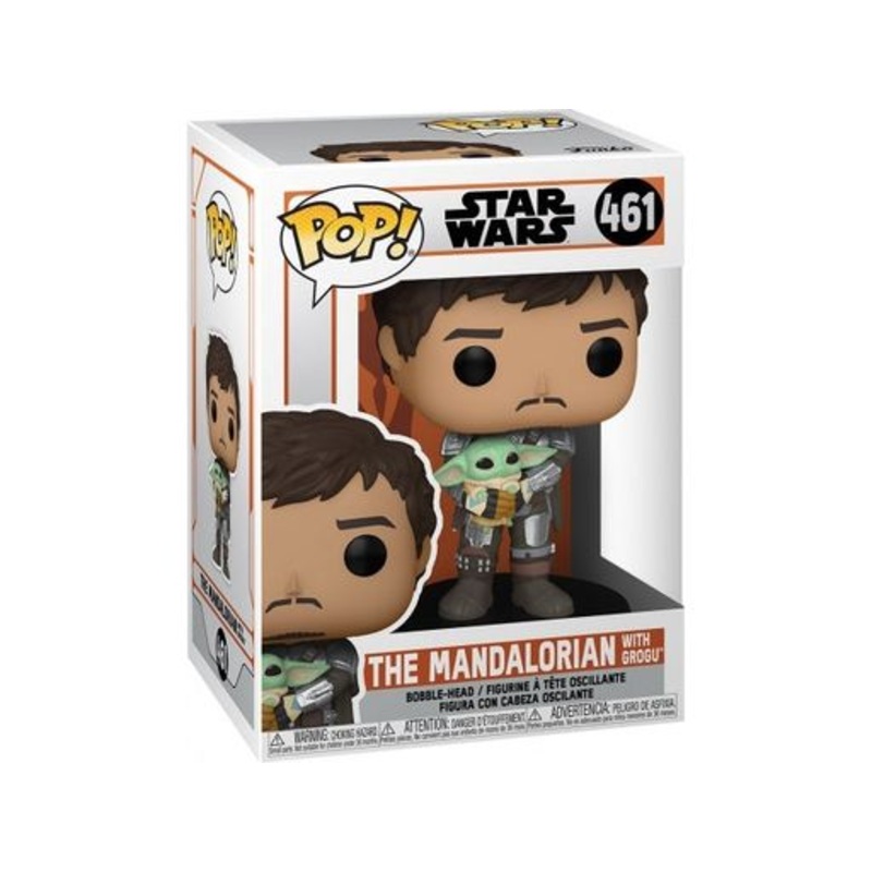 POP! - Movies - Star Wars - The Mandalorian - The Mandalorian with Grogu