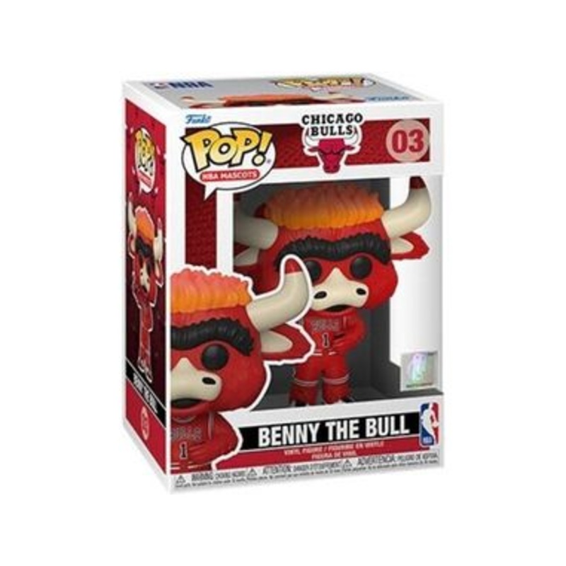 POP! - Sports - NBA Mascots - Chicago Bulls - Benny the Bull