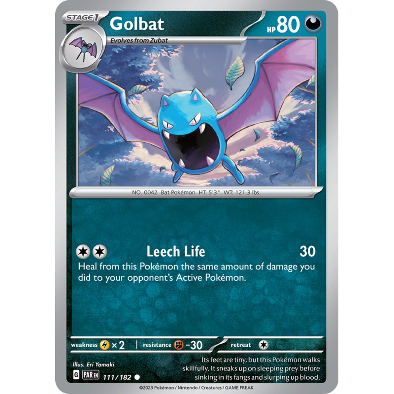Golbat (111/182) [Scarlet & Violet: Paradox Rift]