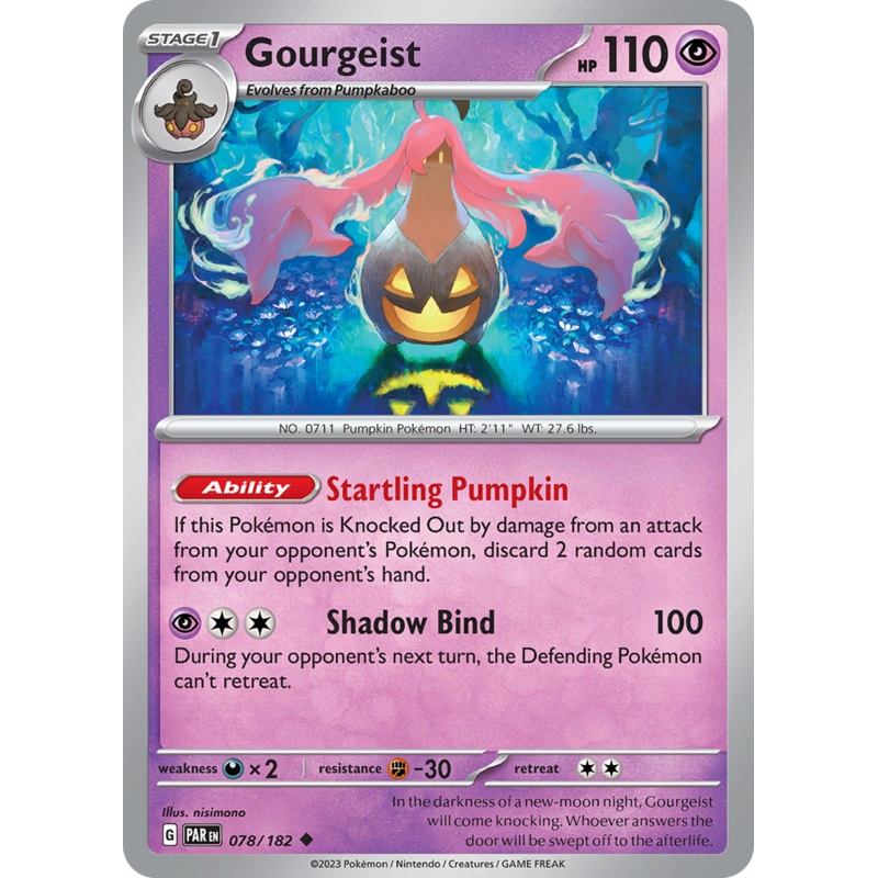 Gourgeist (078/182) [Scarlet & Violet: Paradox Rift]