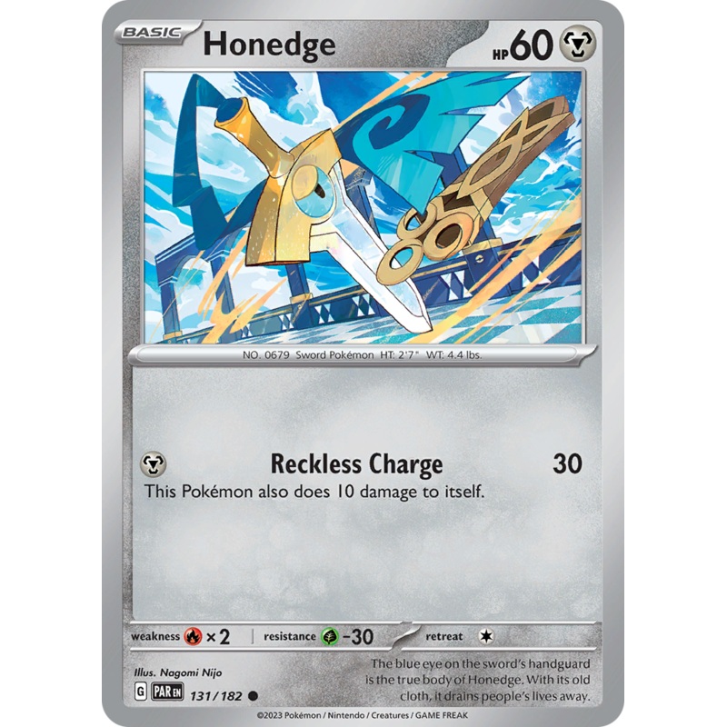 Honedge (131/182) [Scarlet & Violet: Paradox Rift]