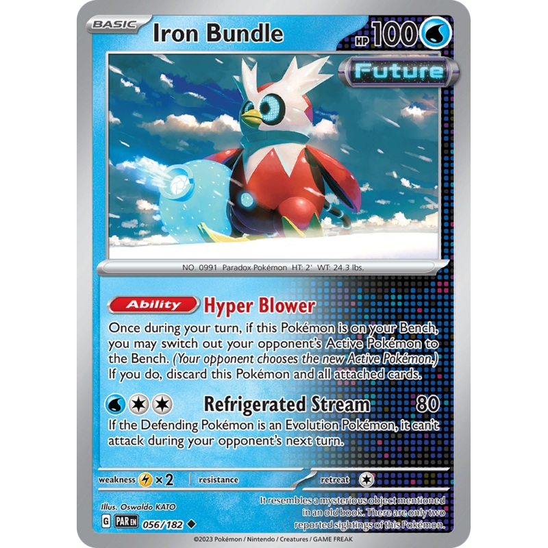 Iron Bundle (056/182) [Scarlet & Violet: Paradox Rift]