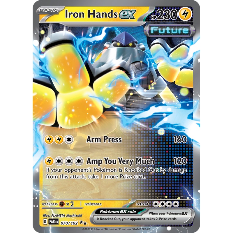 Iron Hands ex (070/182) [Scarlet & Violet: Paradox Rift]