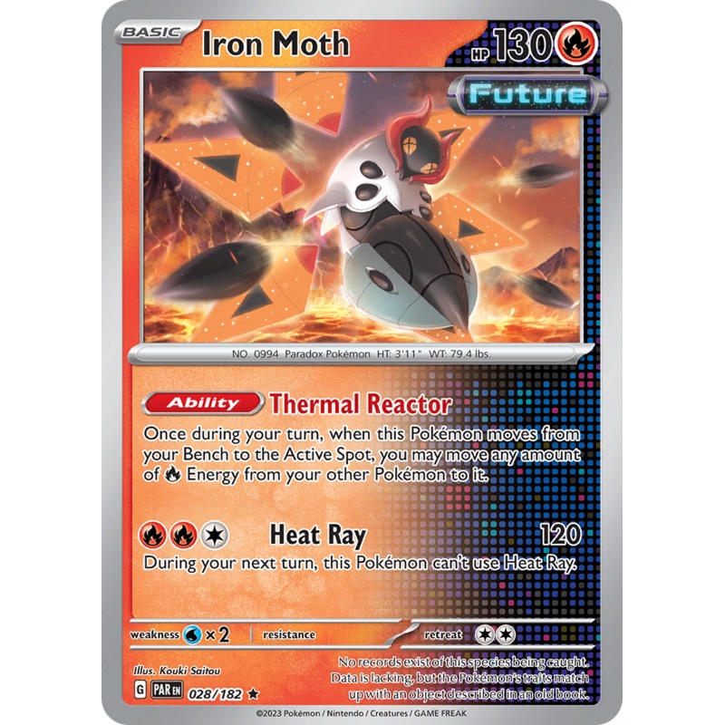 Iron Moth (028/182) [Scarlet & Violet: Paradox Rift]