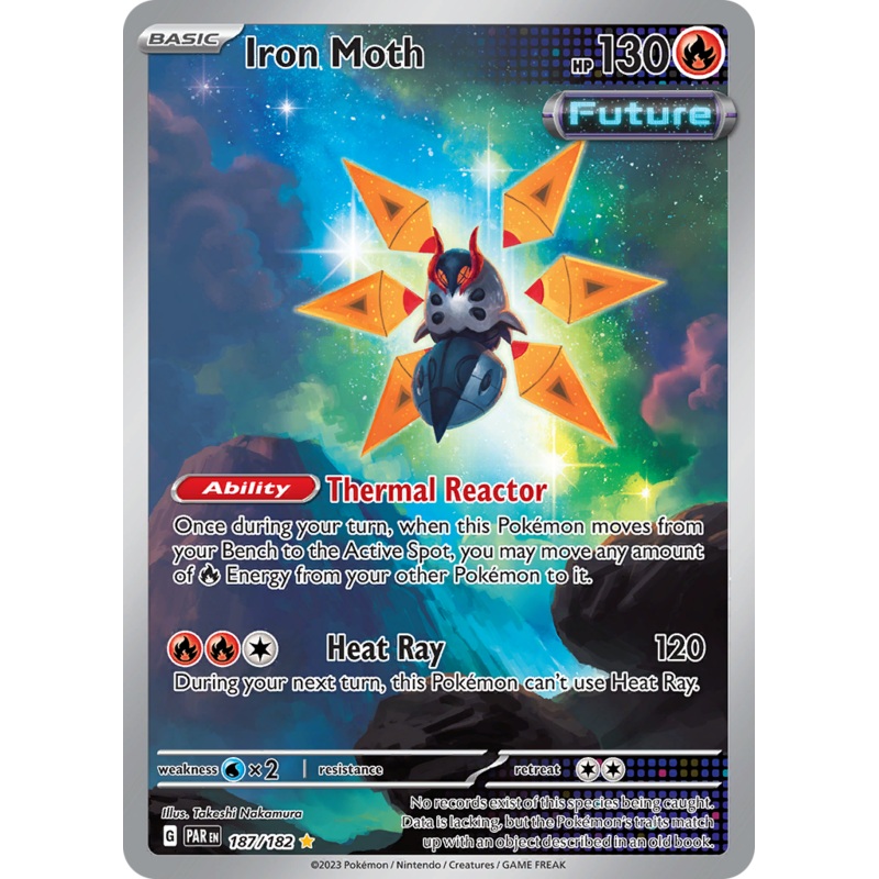 Iron Moth (187/182) [Scarlet & Violet: Paradox Rift]