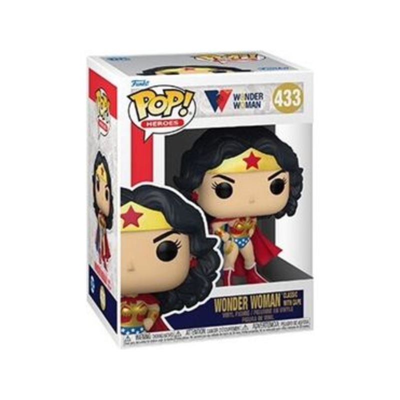 POP! - DC Super Heroes - Wonder Woman 80th Anniversary - Wonder Woman Classic with Cape