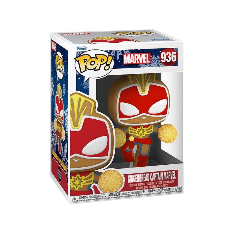 POP! - Marvel - Gingerbread Captain Marvel