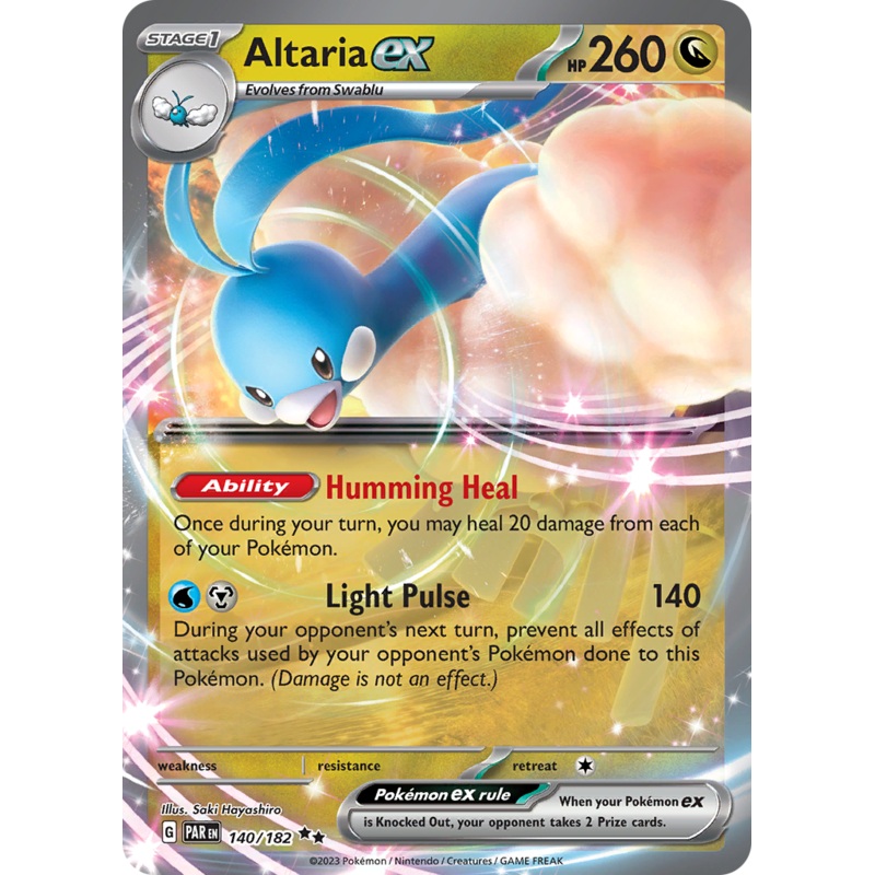 Altaria ex (140/182) [Scarlet & Violet: Paradox Rift]