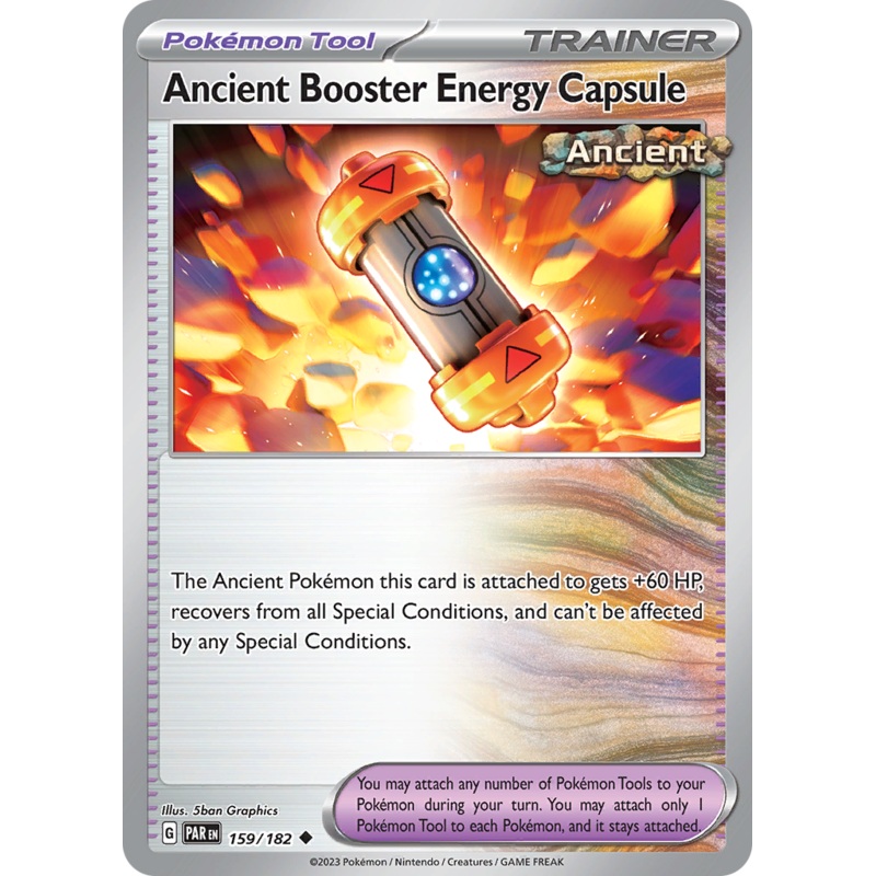 Ancient Booster Energy Capsule (159/182) [Scarlet & Violet: Paradox Rift]