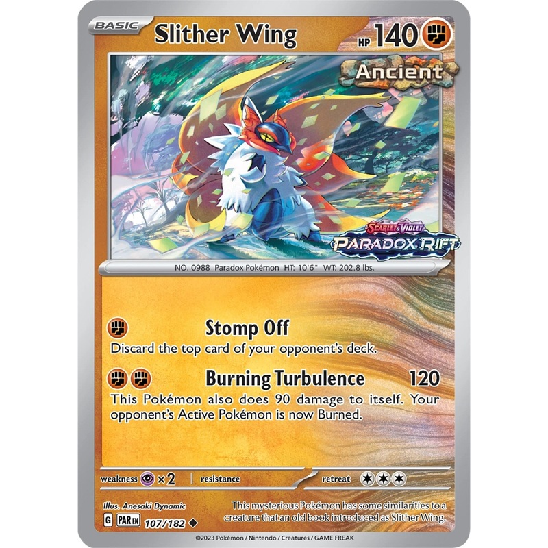 Slither Wing (107/182) (Store Exclusive Promo) [Miscellaneous Cards]