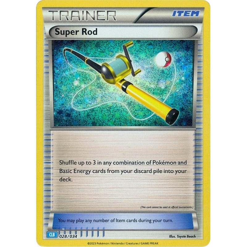 Super Rod (CLB) [Trading Card Game Classic]