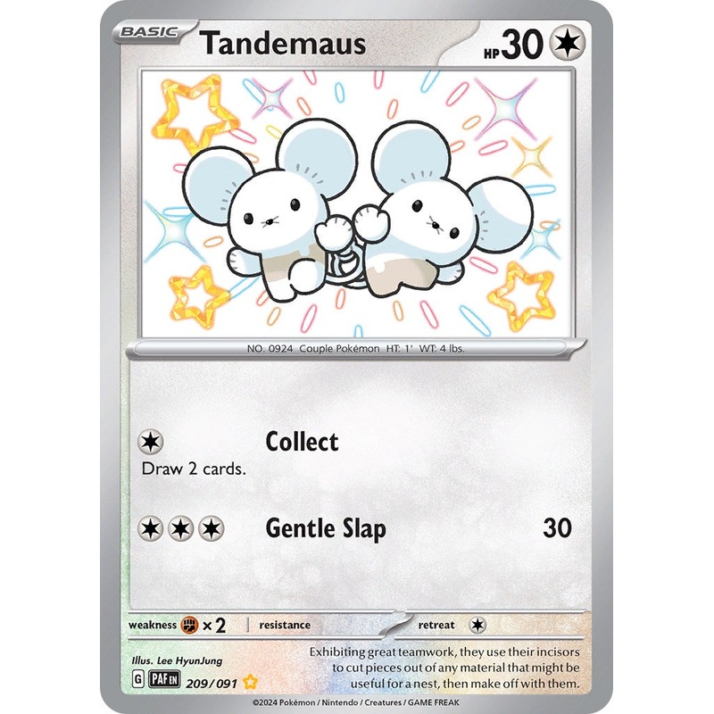Tandemaus (209/091) [Scarlet & Violet: Paldean Fates]