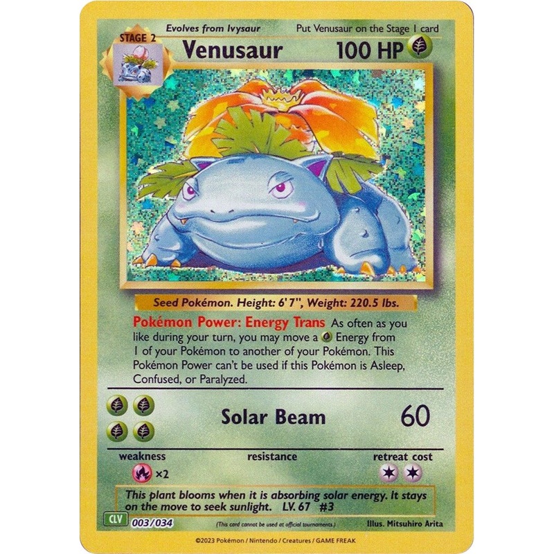Venusaur [Trading Card Game Classic]
