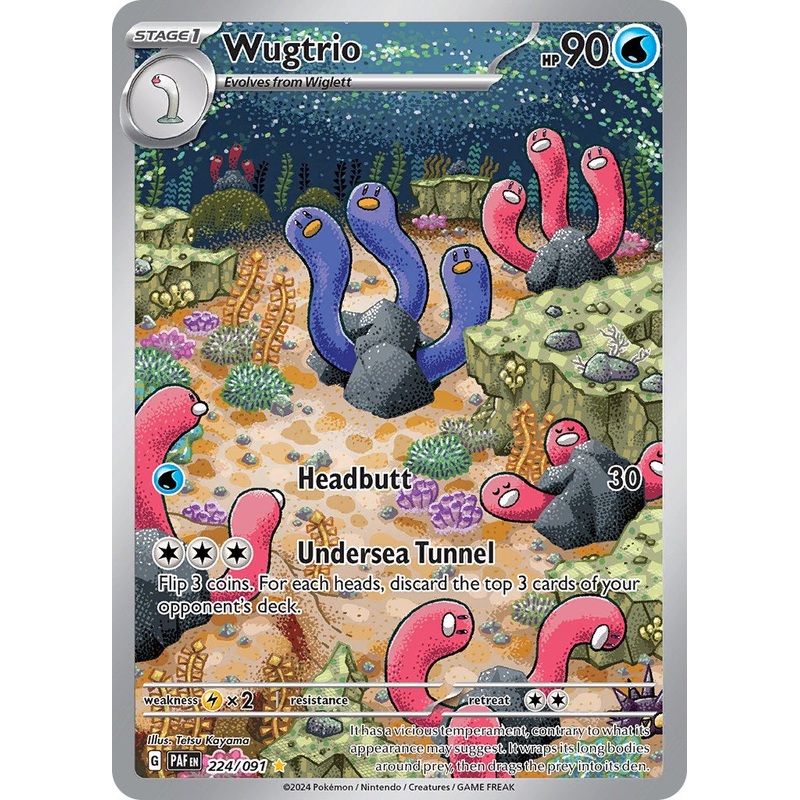 Wugtrio (224/091) [Scarlet & Violet: Paldean Fates]