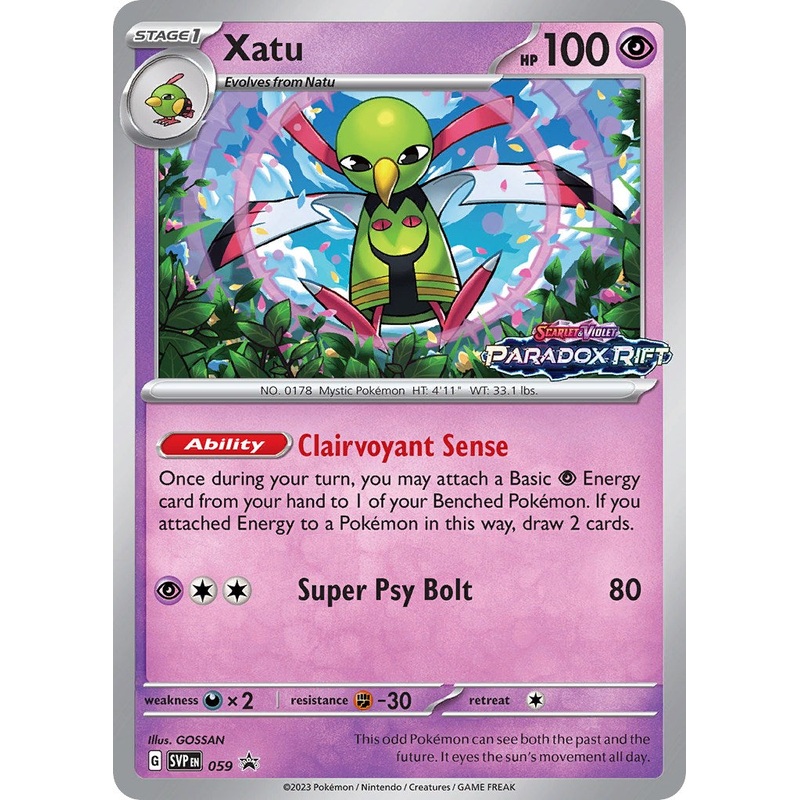 Xatu (059) [Scarlet & Violet: Black Star Promos]